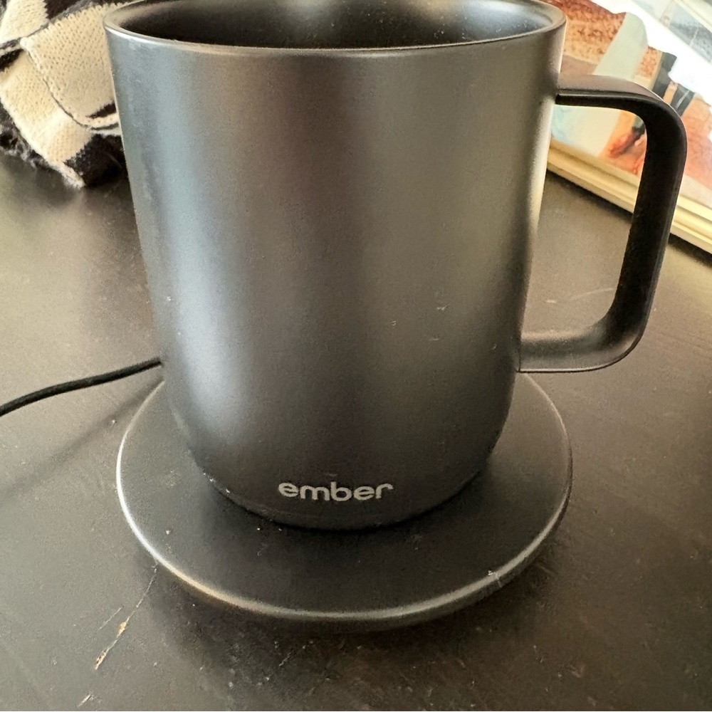 Ember Temperature Control Mug with Charging Coaster - Black